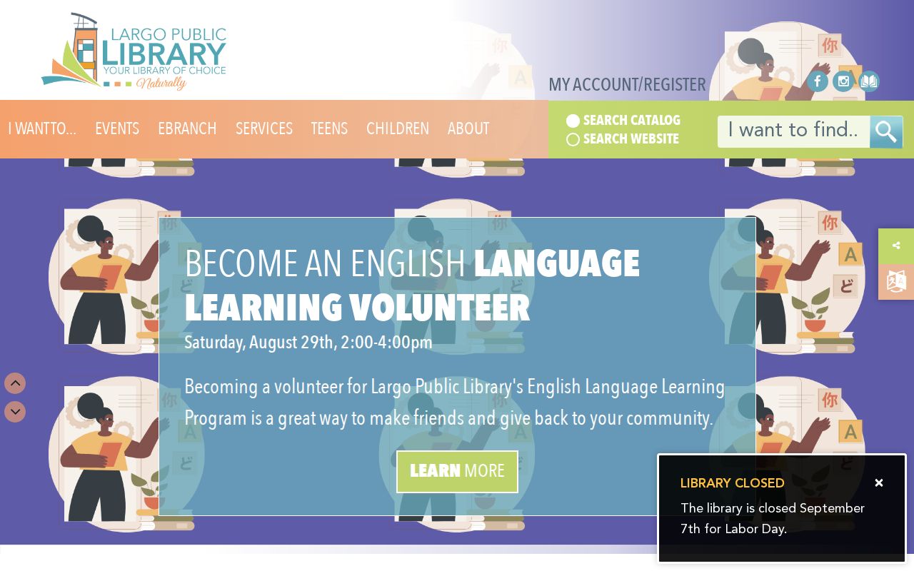 Largo city directory research at Largo Public Library